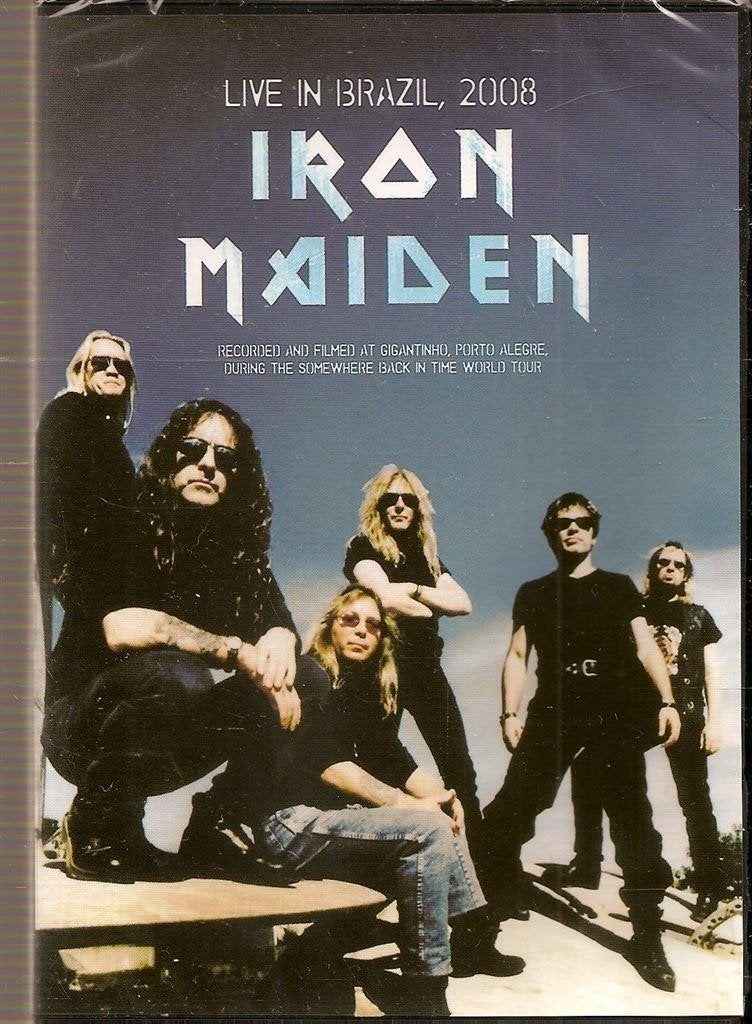 DVD van Iron Maiden - Live in Brasil 2008, Alle leeftijden, Verzenden, Gebruikt