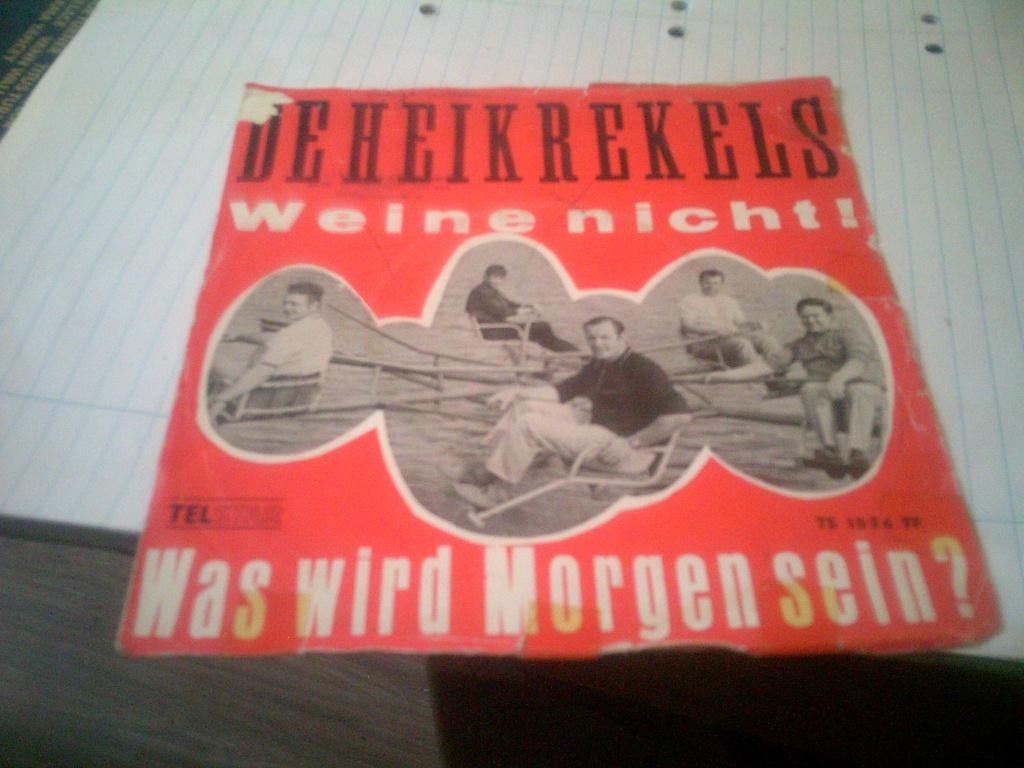 DE HEIKREKELS WAS WIRD MORGEN SEIN ? - WEINE NICHT, 7 inch, Ophalen of Verzenden, Levenslied of Smartlap, 1970 - 1979