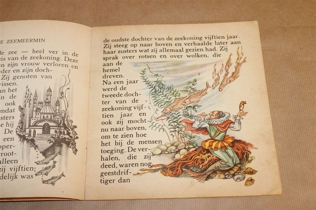 De Kleine Zeemeermin — Sprookje van Andersen [1959], Ophalen of Verzenden, Gelezen