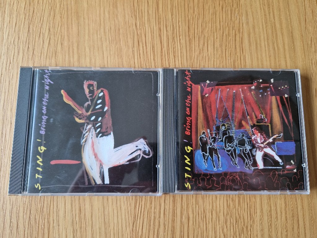 Sting – Bring On The Night deel 1&2 CD samen voor 4,5 euro, Ophalen of Verzenden, Gebruikt, Overige genres