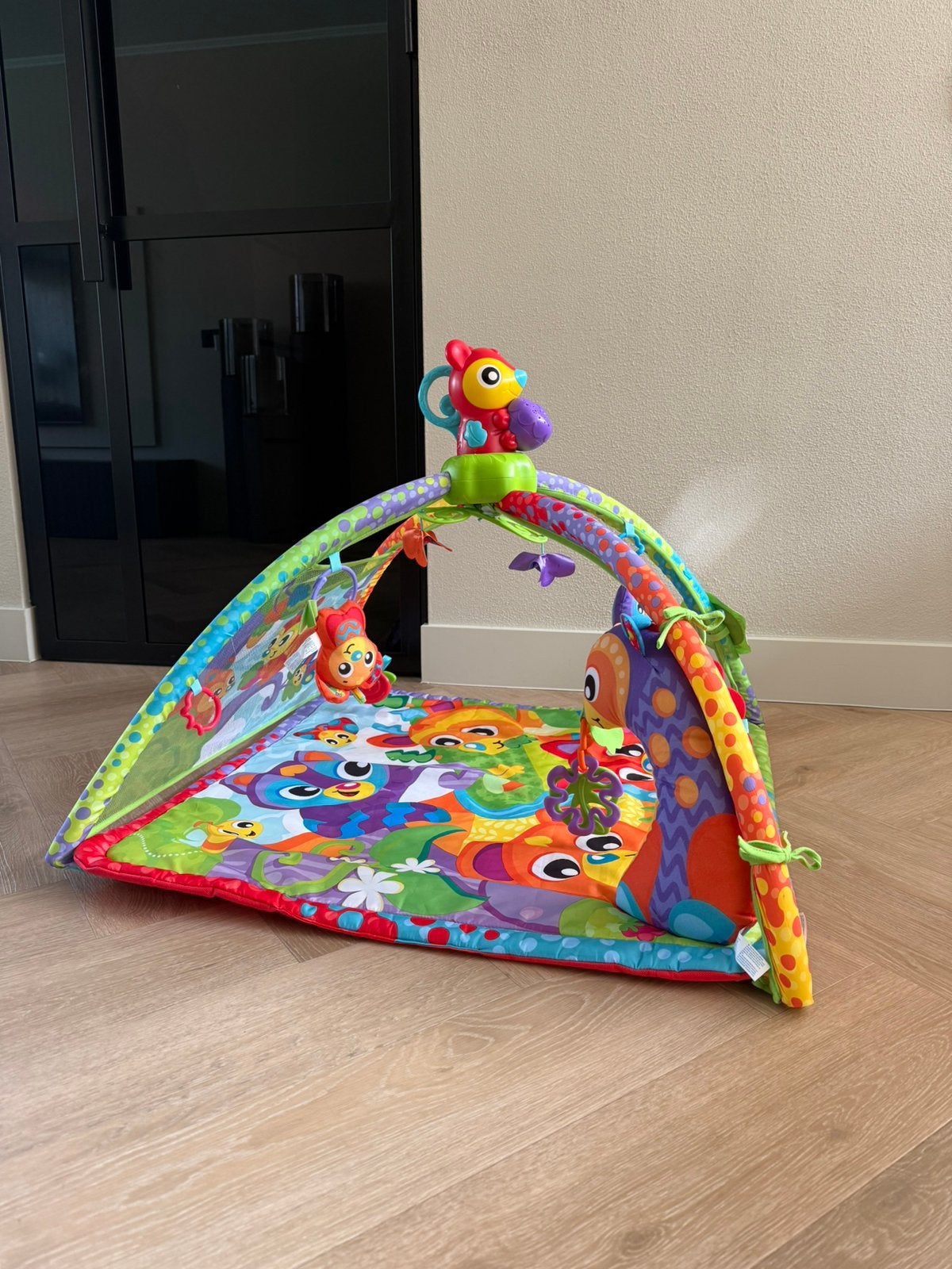 Playgro 4-in-1 speelkleed Woodlands muziek & projector Multi, Ophalen, Zo goed als nieuw, Speelkleed