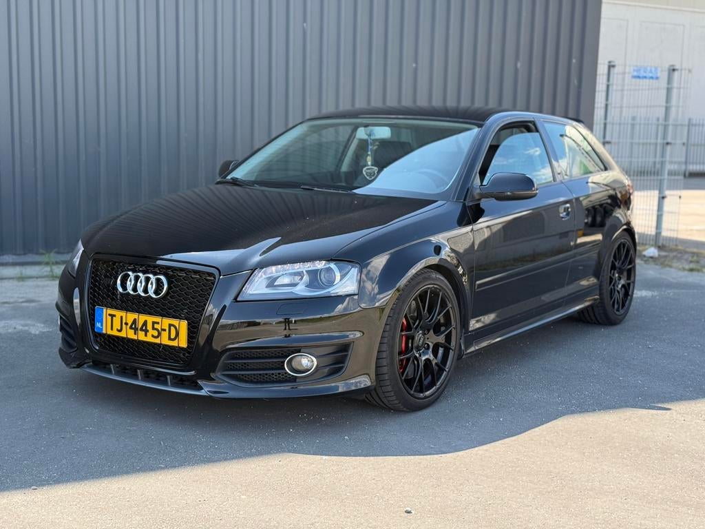 Audi S3 2.0 Tfsi 3D Quattro 2010 Xenon/Cruise/300 PK/Airride, S3, Zwart, 4 cilinders, 1984 cc