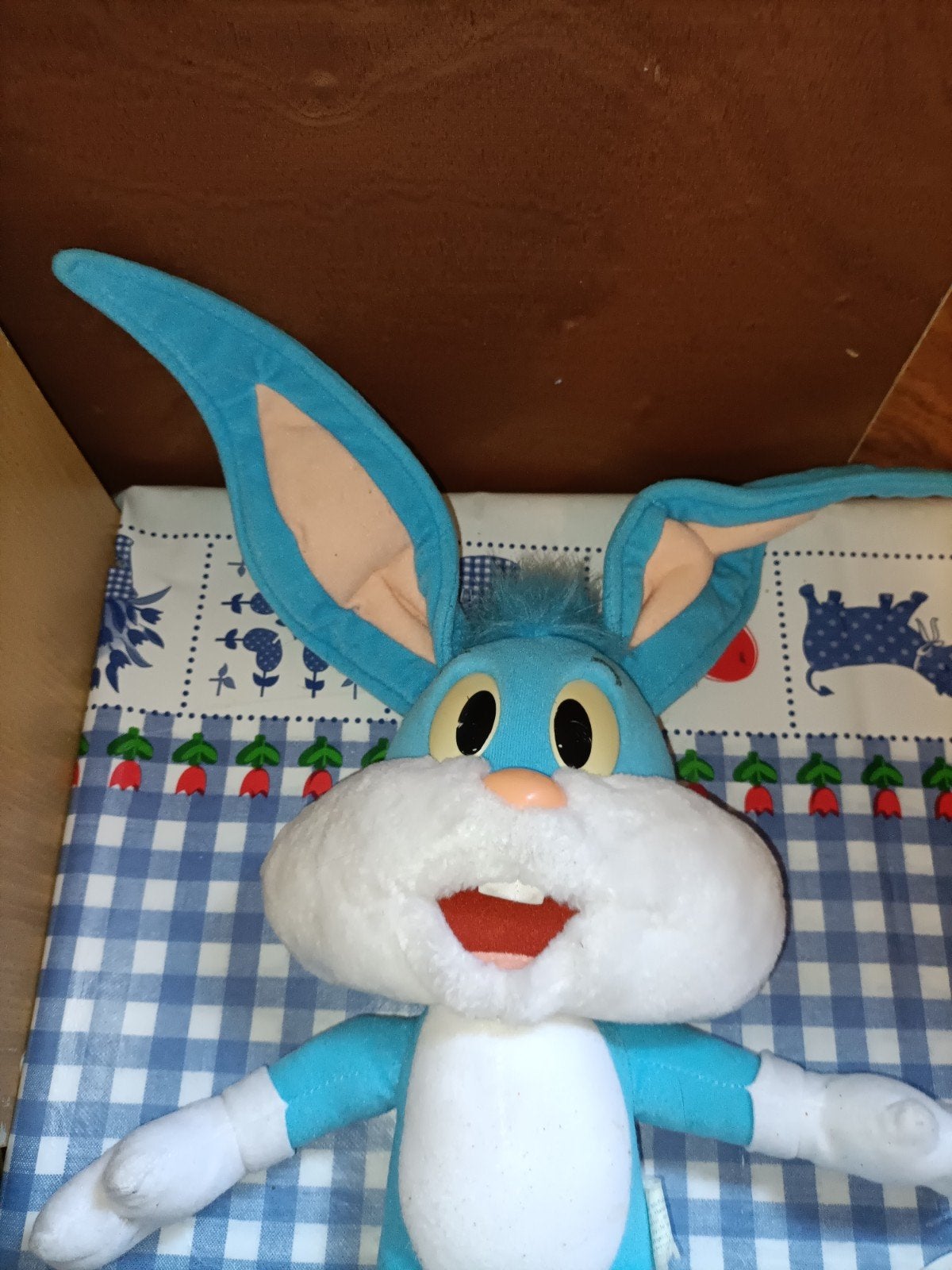 Buster Bunny knuffel Warner Bros 1991 Tiny Toon Adventures, Ophalen of Verzenden, Zo goed als nieuw, Overige typen