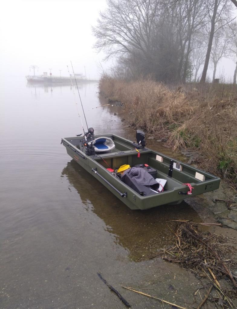 Tetra pod opvouwbare boot op trailer, Watersport en Boten, Hengelsport | Karpervissen, Ophalen