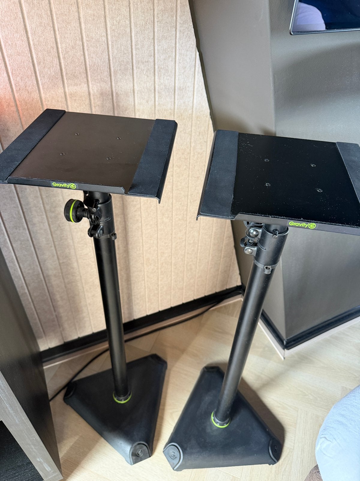 Gravity Studio Monitor Speaker Statief Verstelbaar, Muziek en Instrumenten, Ophalen, Zo goed als nieuw, Muziekstandaard, Speaker