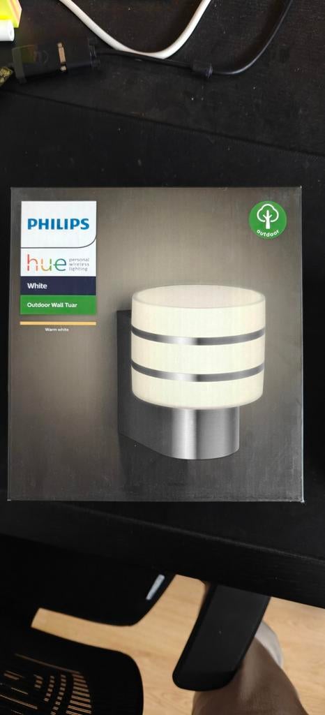 Philips Hue Outdoor Wall Tuur - Warm Wit, Ophalen of Verzenden, Nieuw