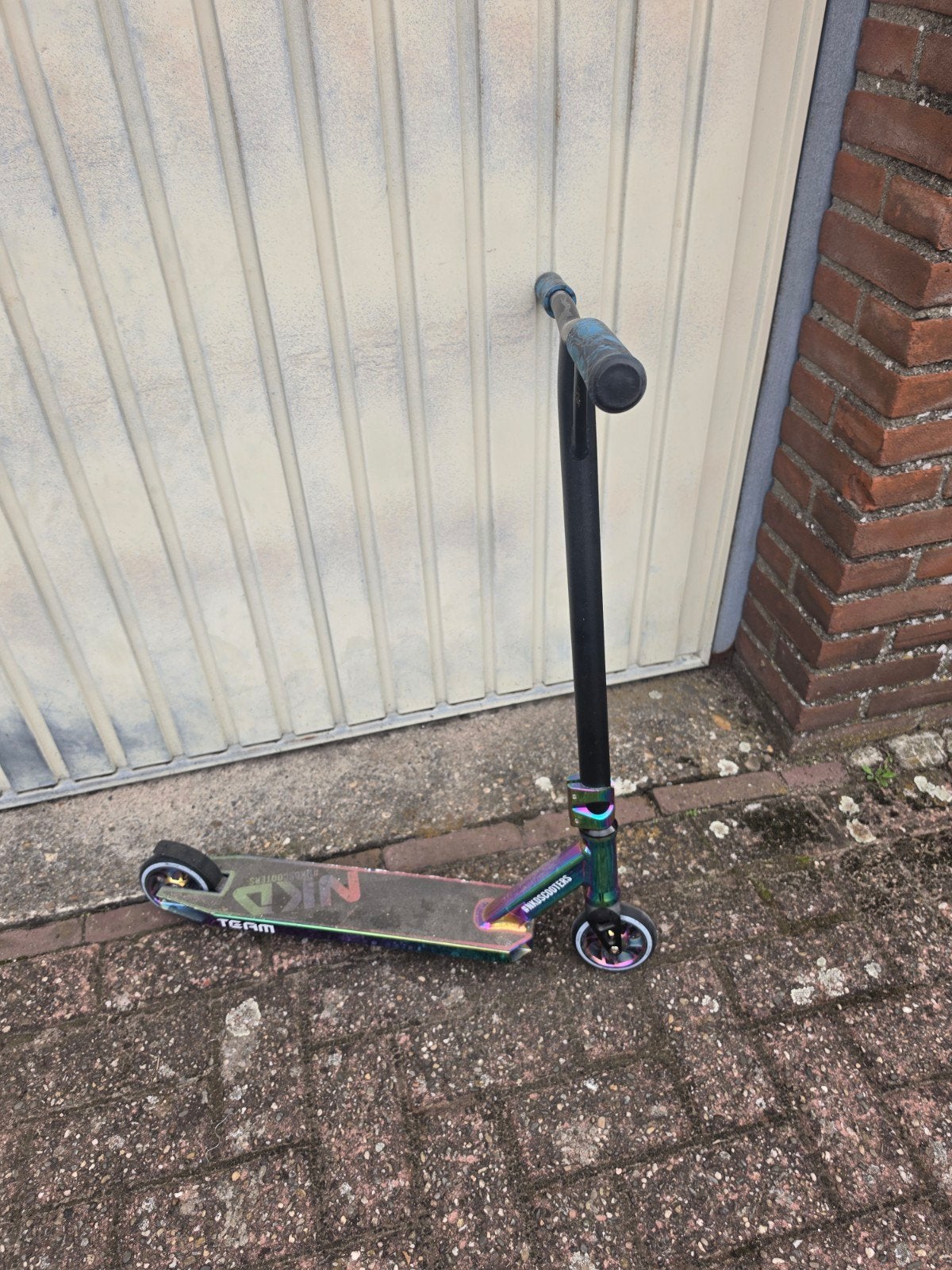 Stuntstep NKD Scooters - Regenboogkleur, Ophalen, Gebruikt, Gewone step, NKD Scooters