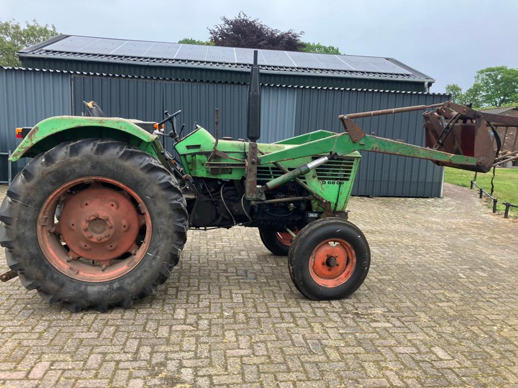 Deutz 6806 met voorlader, Zakelijke goederen, Overige merken, Gebruikt, Tot 2500, Ophalen of Verzenden