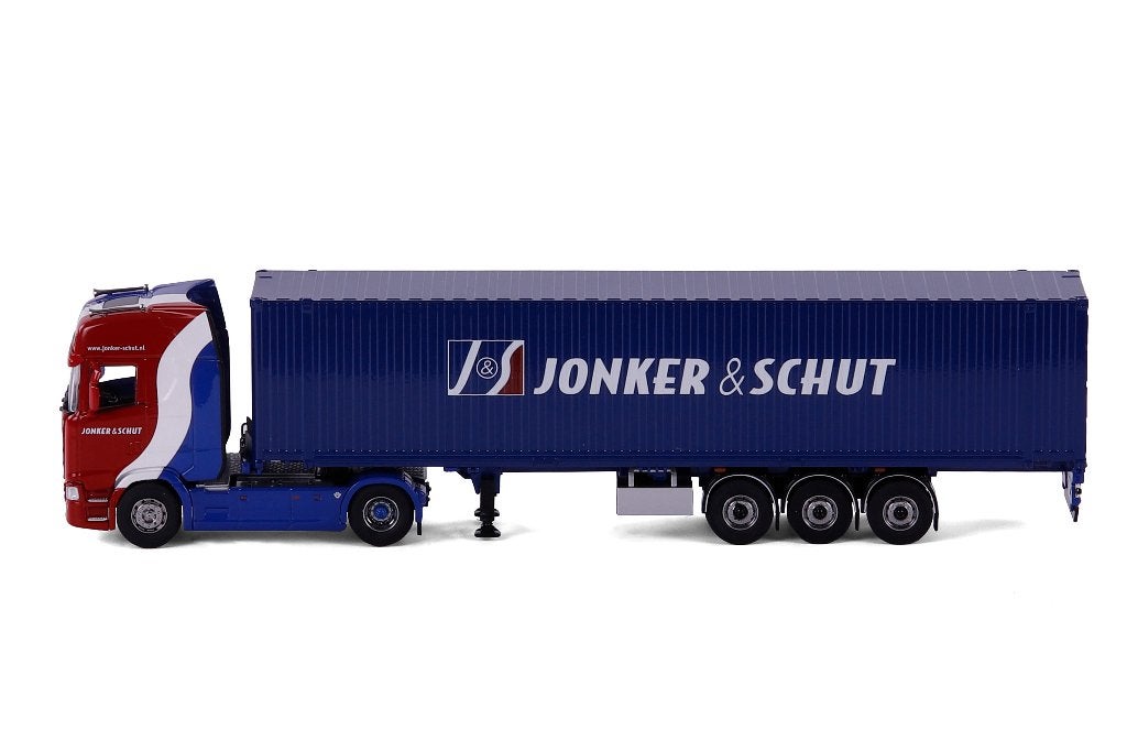 Scania S Highline met Container & Chassis - Jonker & Schut, Ophalen of Verzenden, Nieuw, Bus of Vrachtwagen, Overige merken