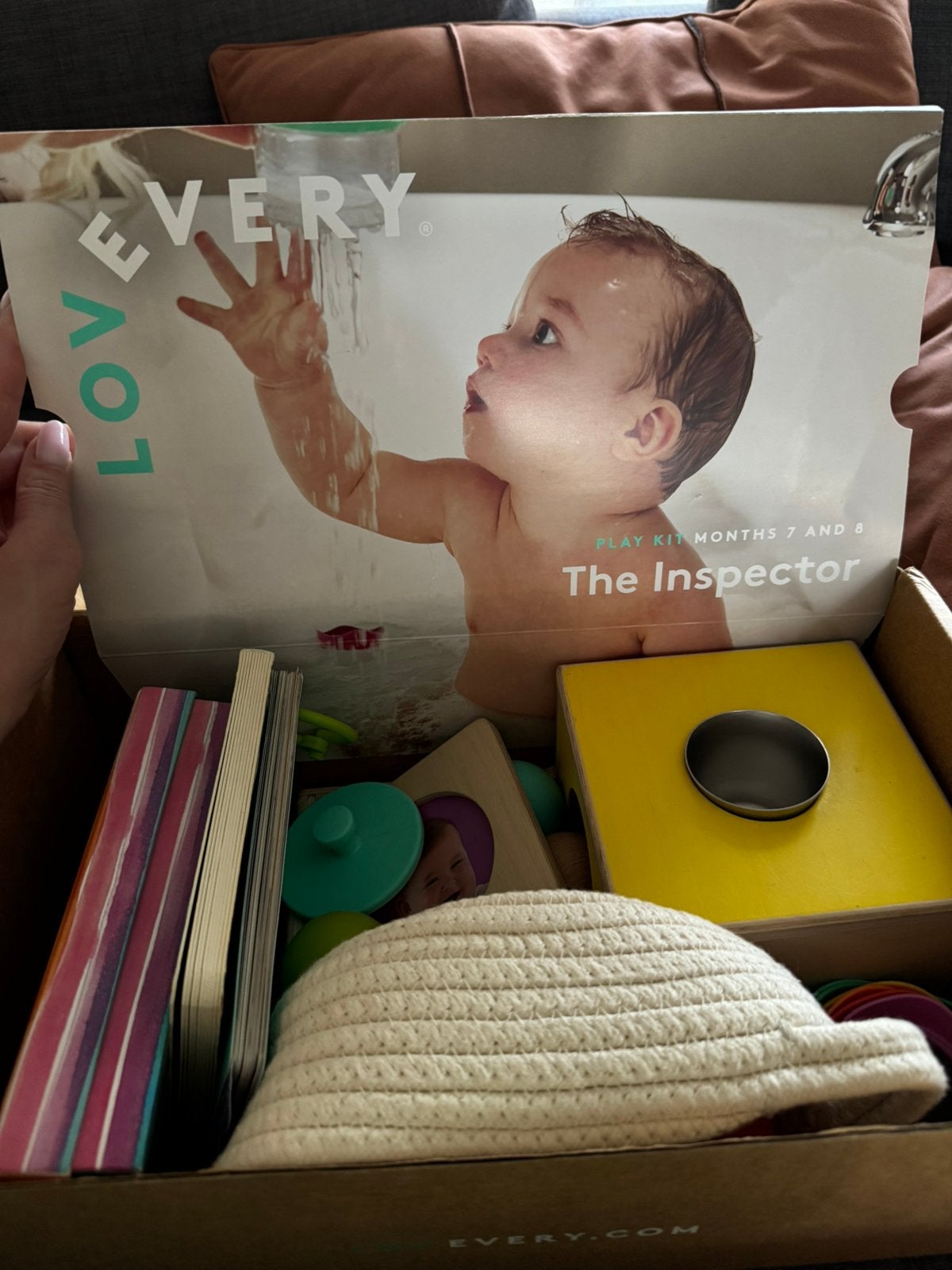 Lovevery The Inspector Play Kit, Ophalen of Verzenden, Gebruikt, Overige typen