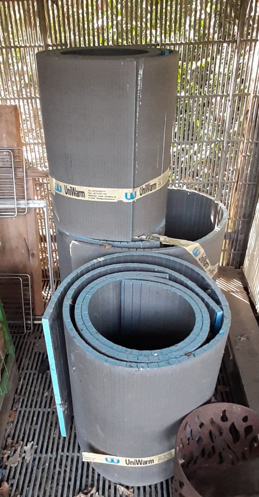 Wedi rollen isolatieplaten nieuw, Doe-het-zelf en Verbouw, Nieuw, 5 tot 10 m², Hardschuim (Pir), Ophalen