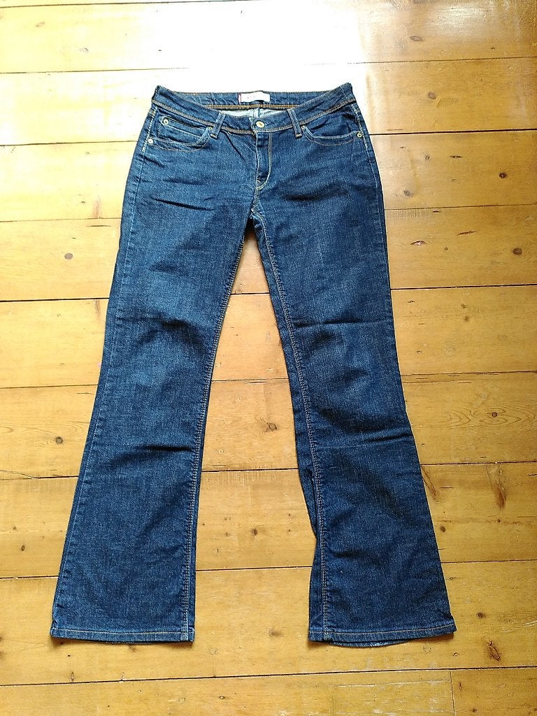 Vintage Levi's 572 Bootcut jeans Levis, Blauw, Ophalen of Verzenden, W30 - W32 (confectie 38/40), Gedragen