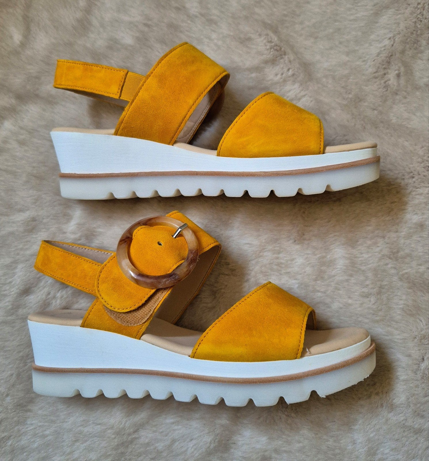 Sandalen van Gabor (incl Verzendkosten), Ophalen of Verzenden, Nieuw, Geel, Sandalen of Muiltjes