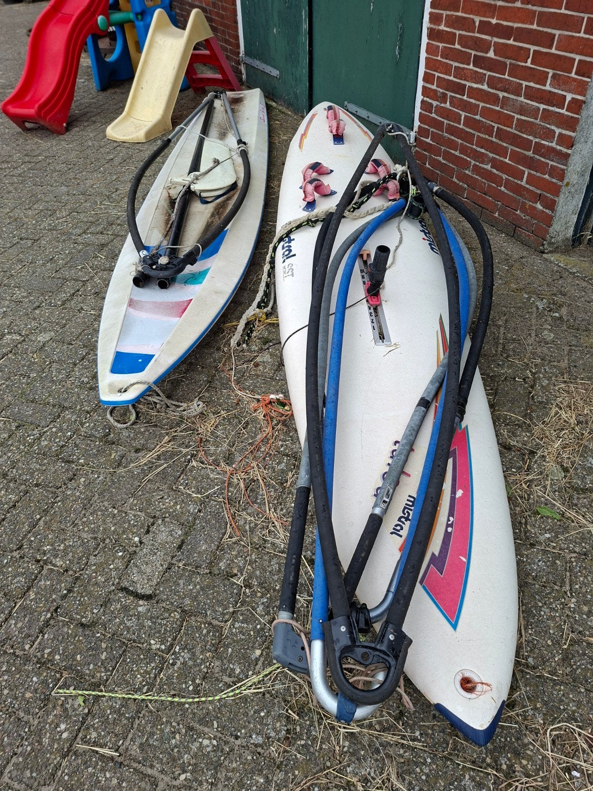 Te koop surfplanken, Watersport en Boten, Windsurfen, Ophalen, Gebruikt, Zeil