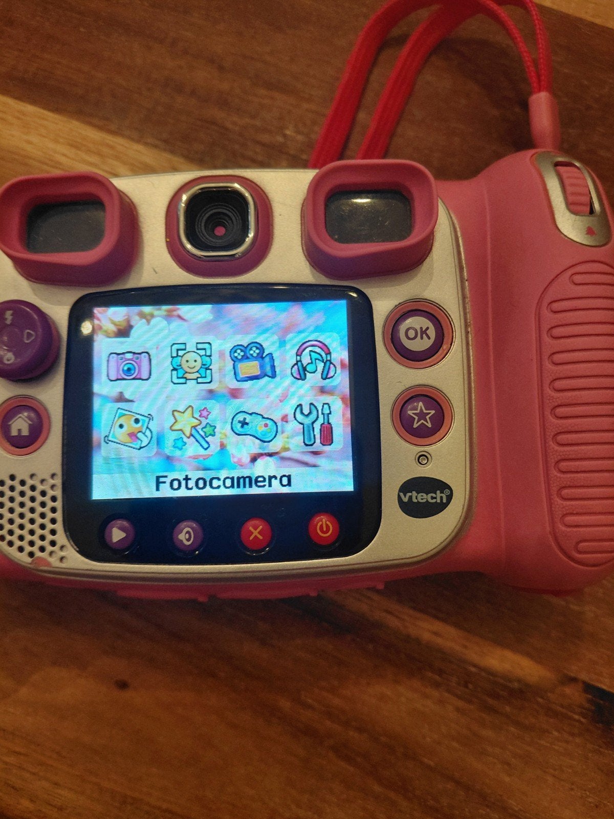 roze camera kidizoom, Kinderen en Baby's, Ophalen of Verzenden, Zo goed als nieuw, 4 tot 6 jaar