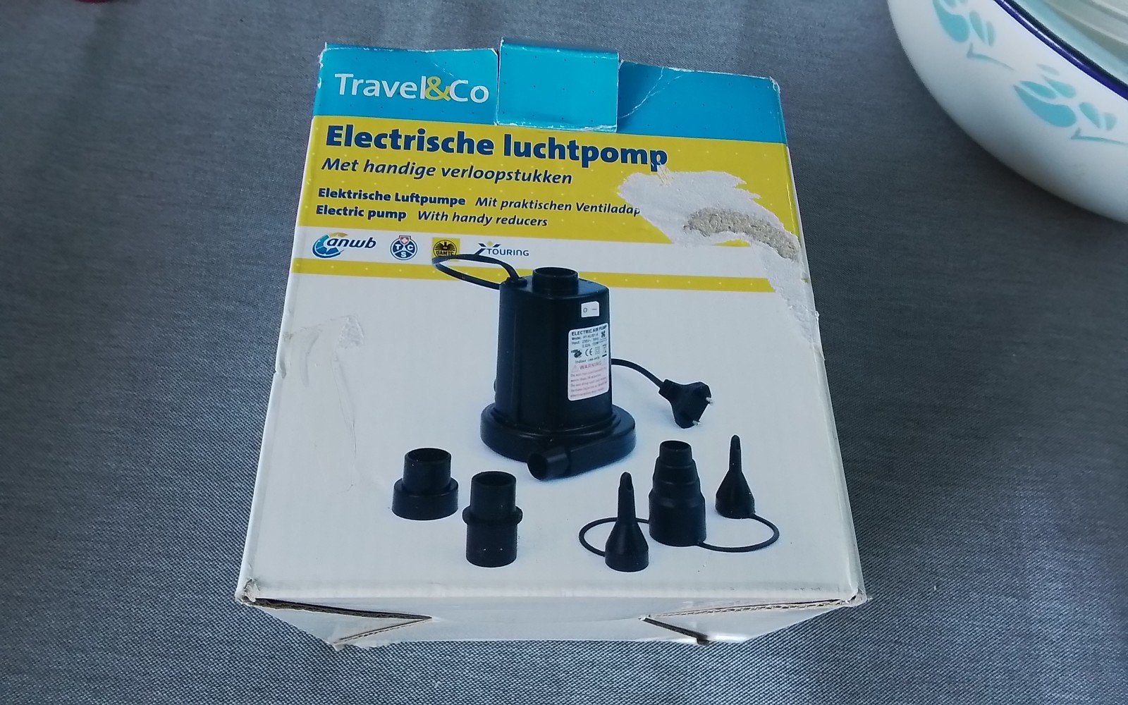 Nieuwe  Anwb  Electrische  luchtpomp, Ophalen of Verzenden