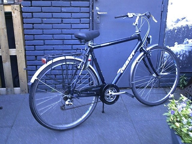 Herenfiets Giand Freerider, Gebruikt, Versnellingen, 53 tot 57 cm, Ophalen