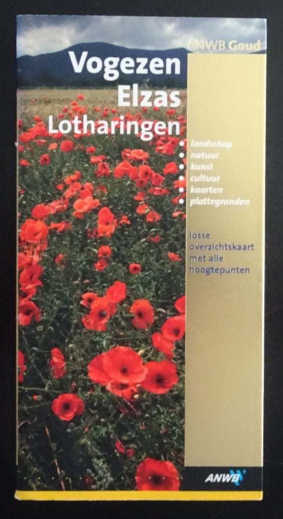 Reisgids Frankrijk Vogezen, Elzas, Lotharingen, Boeken, Overige merken, Europa, Ophalen of Verzenden, Zo goed als nieuw