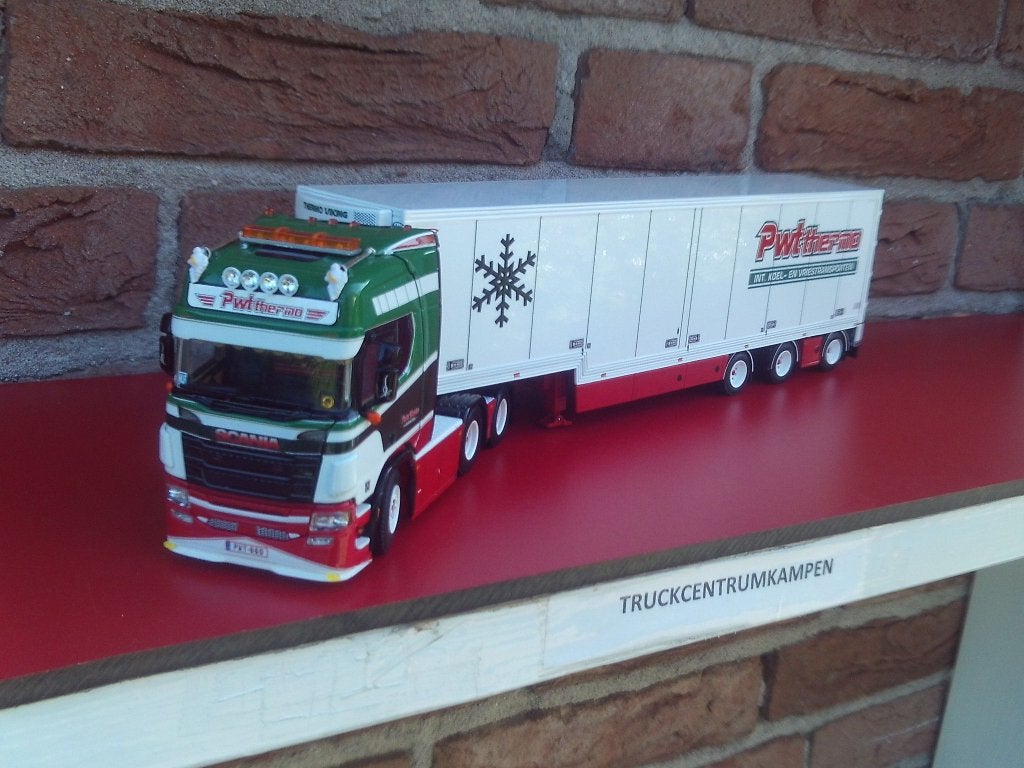 WSI  Scania   R  Highline    van  P.W.T. Thermo., Ophalen of Verzenden, Nieuw, Bus of Vrachtwagen, Wsi