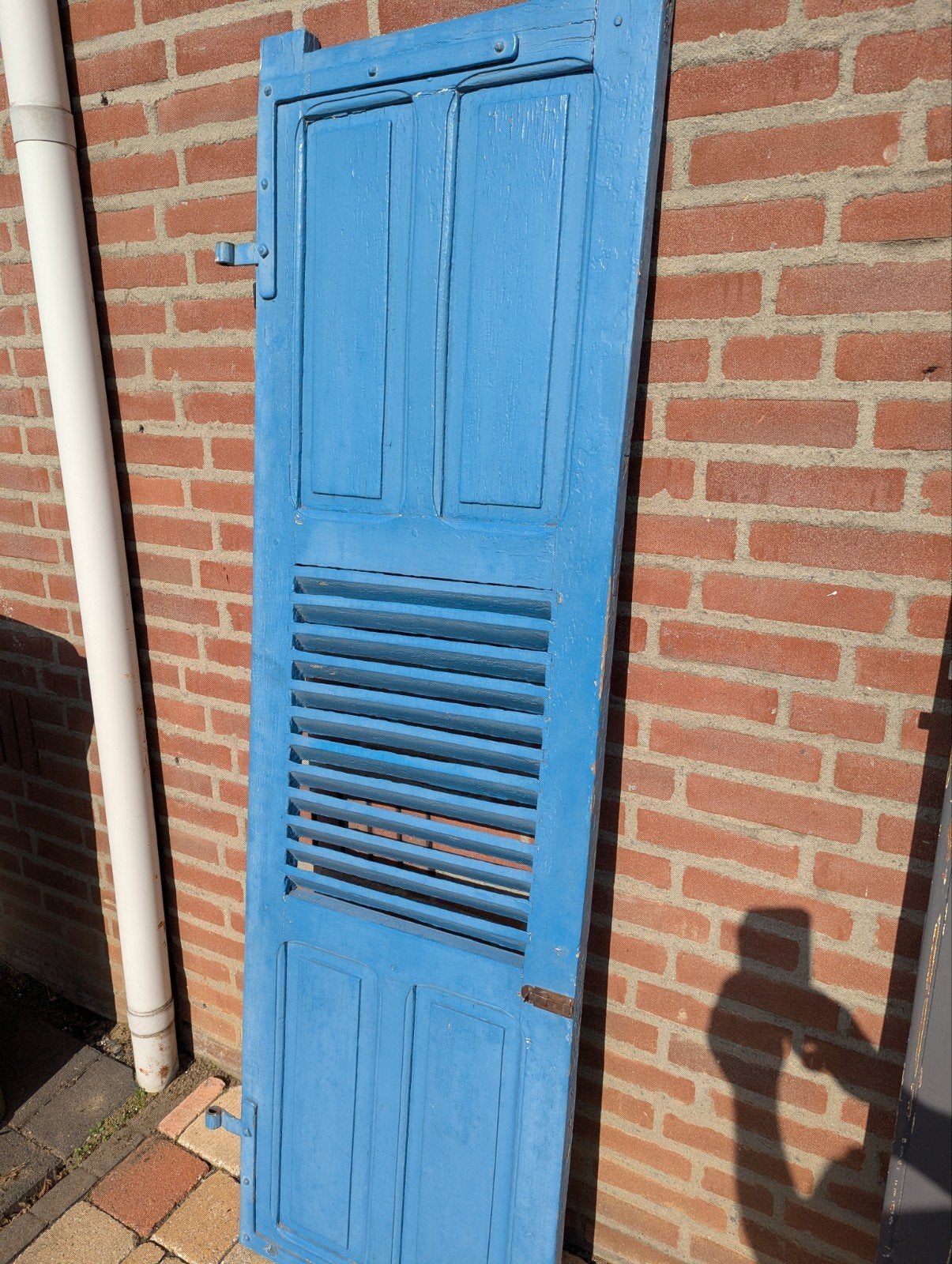 Antiek Brocante Luik uit Zuid-Frankrijk - Blauw, Ophalen