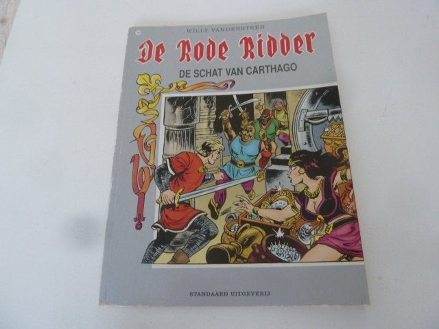 Rode Ridder nr. 193 De schat van Carthago 1e druk 2002, Boeken, Eén stripboek, Ophalen of Verzenden, Gelezen