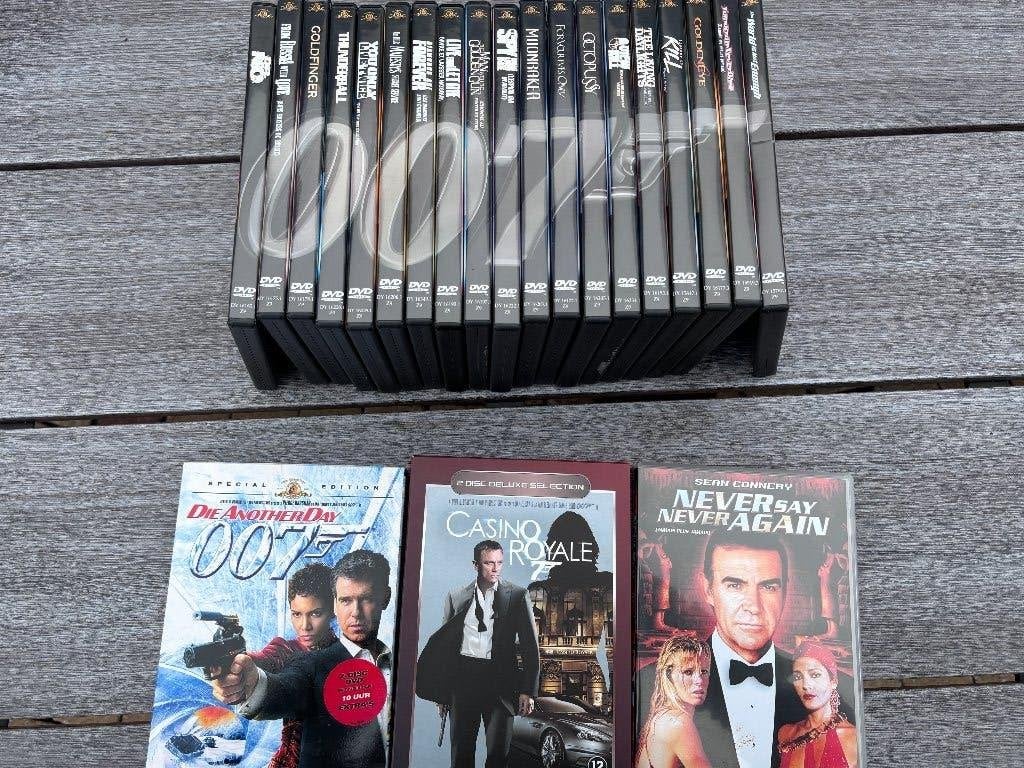 DvD’s james Bond collection  22 stuks  zgan!!!!!!!!, Cd's en Dvd's, Alle leeftijden, Ophalen, Zo goed als nieuw, Actie en Avontuur