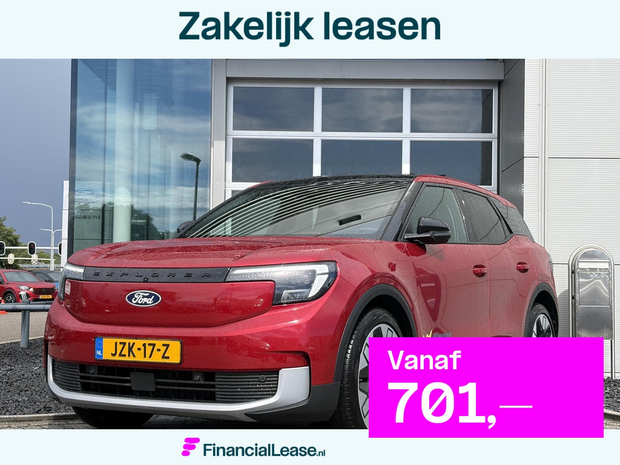 Ford Explorer Premium Extended Range RWD 77 kWh, Automaat, Achterwielaandrijving, 495 min, Verwarmde buitenspiegels