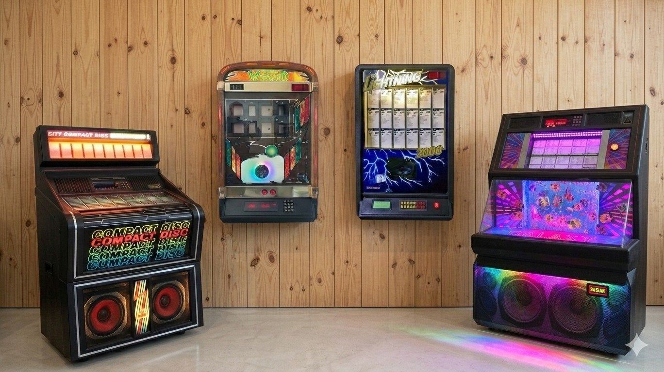 MP3 speler ombouw voor elke NSM jukebox met CD wisselaar, Ophalen, Zo goed als nieuw, 1970 tot heden, Overige merken