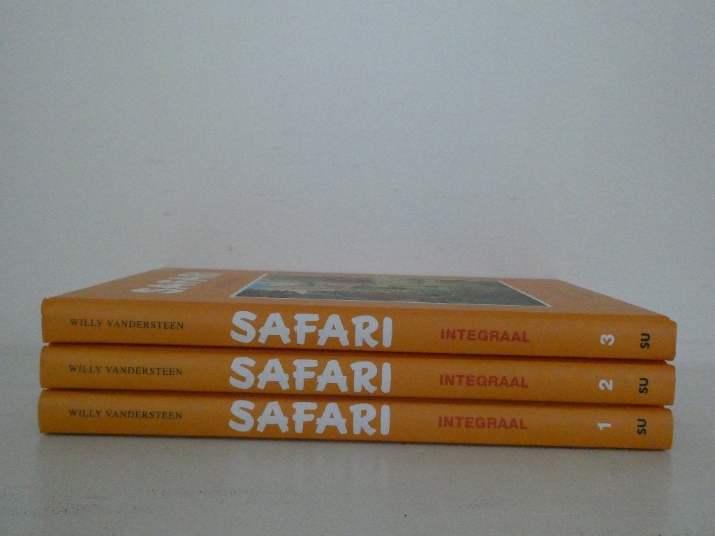 Safari ~ Complete Integrale serie hardcovers 1 t/m 3, Boeken, Complete serie of reeks, Ophalen of Verzenden, Zo goed als nieuw