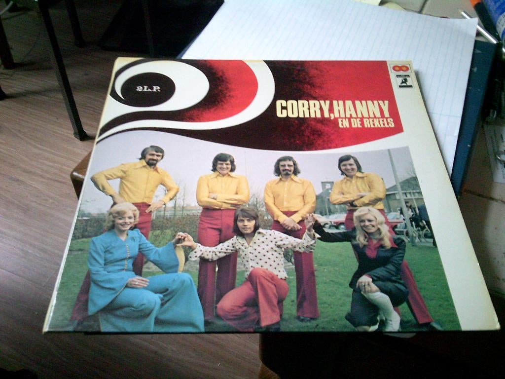 CORRY , HANNY EN DE REKELS LP CORRY , HANNY EN DE REKELS, Ophalen of Verzenden, Levenslied of Smartlap, Inclusief binnenhoes, 12 inch