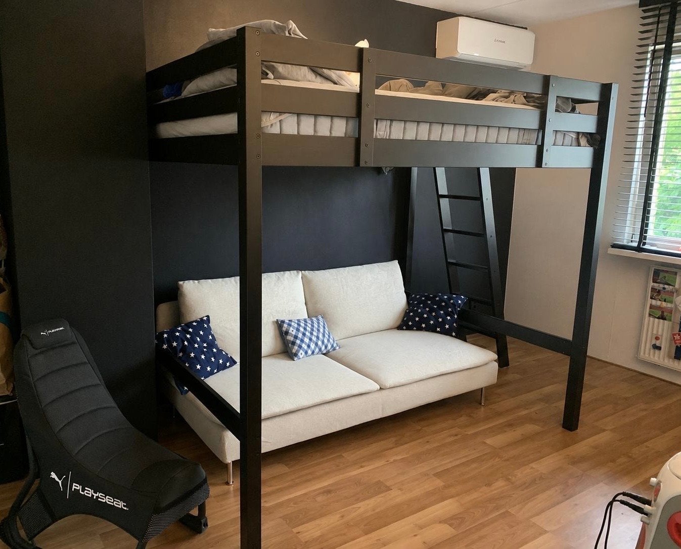 Ikea SÖDERHAMN 3-zits bank GUNNARED beige - Zo goed als nieu, Ophalen, Driepersoons, 75 tot 100 cm, Zo goed als nieuw