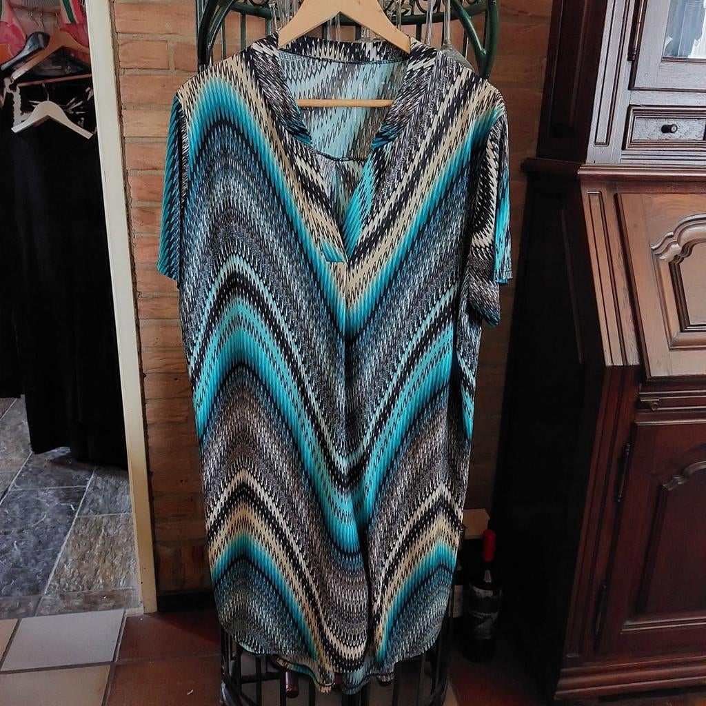 Jurk in de maat 48., Kleding | Dames, Grote Maten, Nieuw, Jurk, Overige kleuren, Verzenden