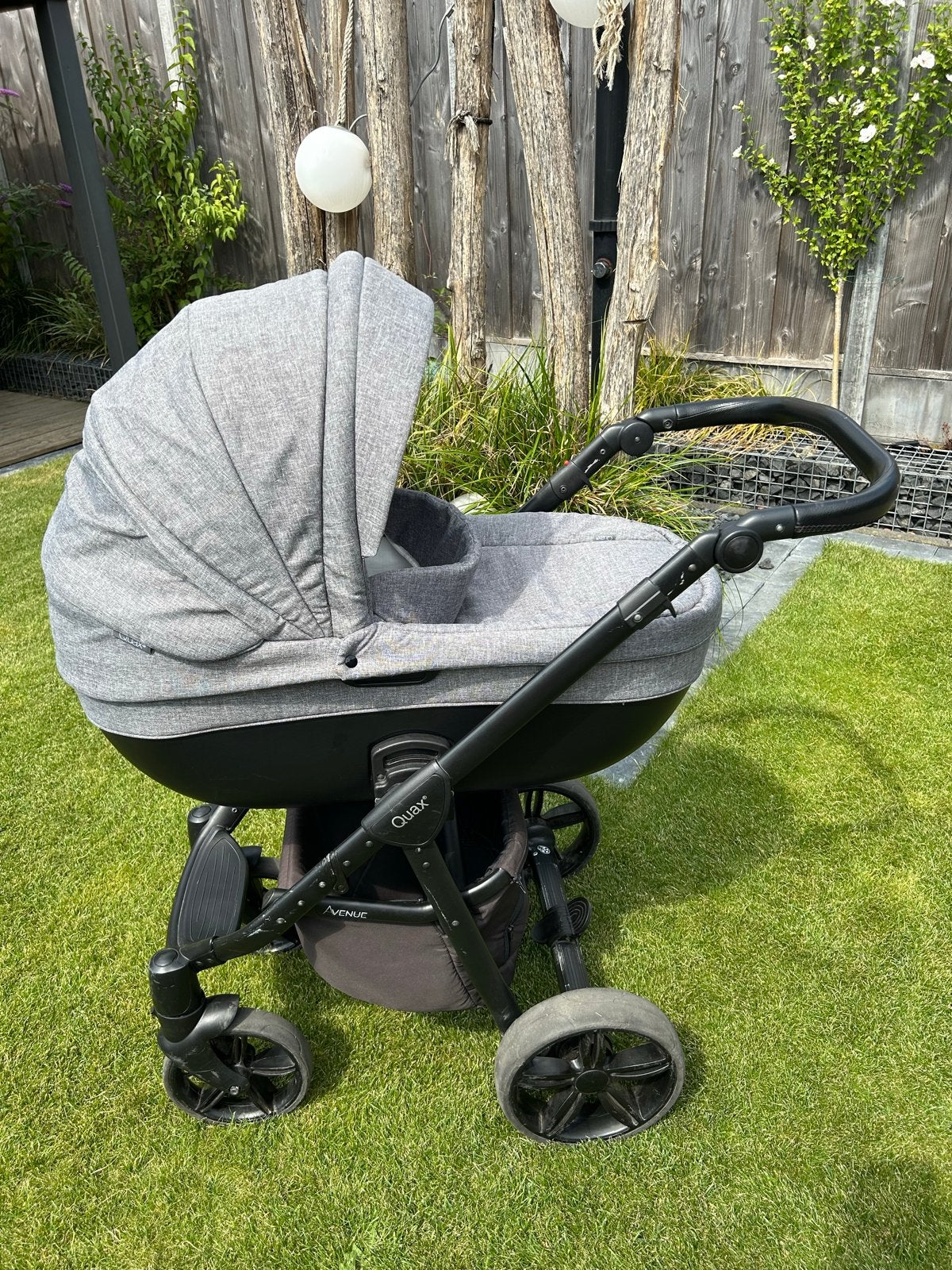 Quax wandel/kinderwagen - Complete set, Kinderen en Baby's, Kinderwagens en Combinaties, Gebruikt, Combiwagen, Met reiswieg, Ophalen