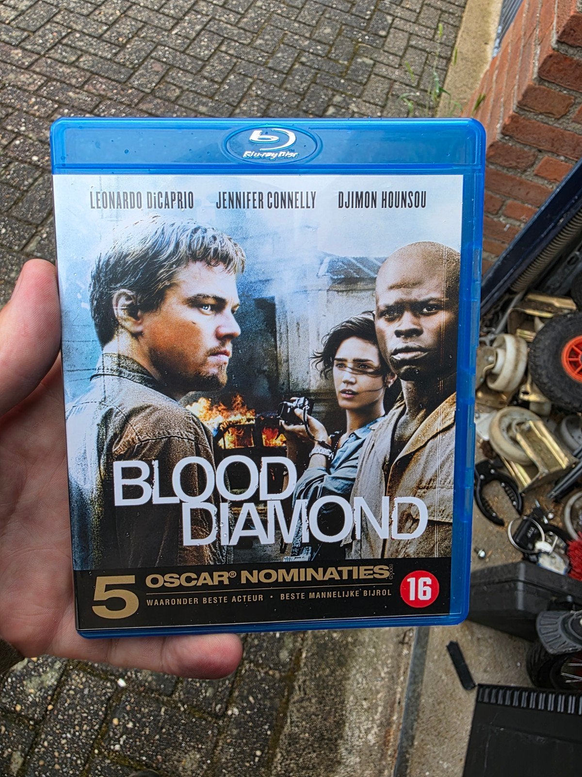 Blood Diamond Blu-ray - Leonardo DiCaprio, Cd's en Dvd's, Blu-ray, Engels, Vanaf 16 jaar, Nederlands, Film