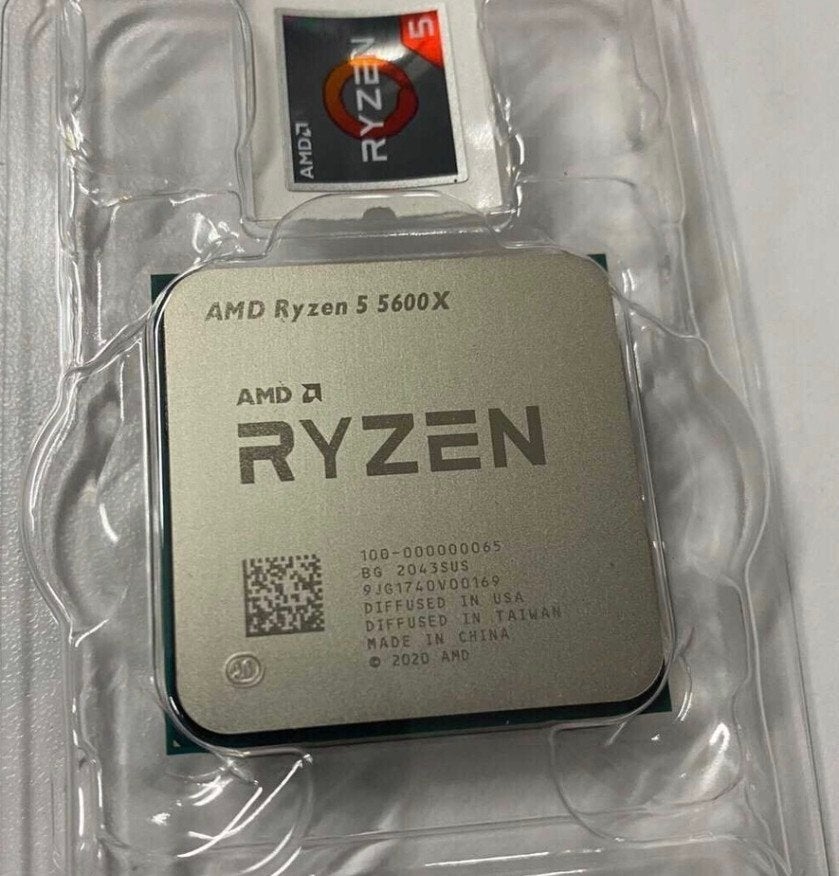 AMD Ryzen 5 5600X Processor, Computers en Software, Processors, 6-core, AMD Ryzen 5 5600X, Nieuw, Ophalen of Verzenden