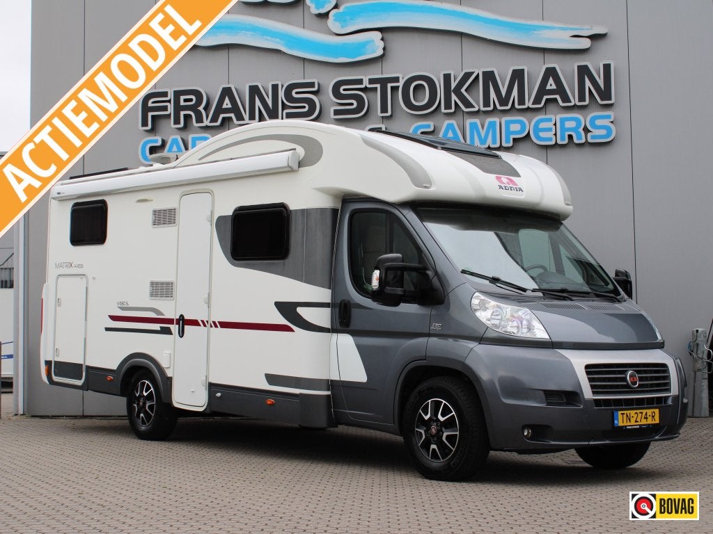 Adria Matrix Axess M 680 SL, Caravans en Kamperen, Buscamper of Camperbus, Ringverwarming, Fiat, Tot en met 3