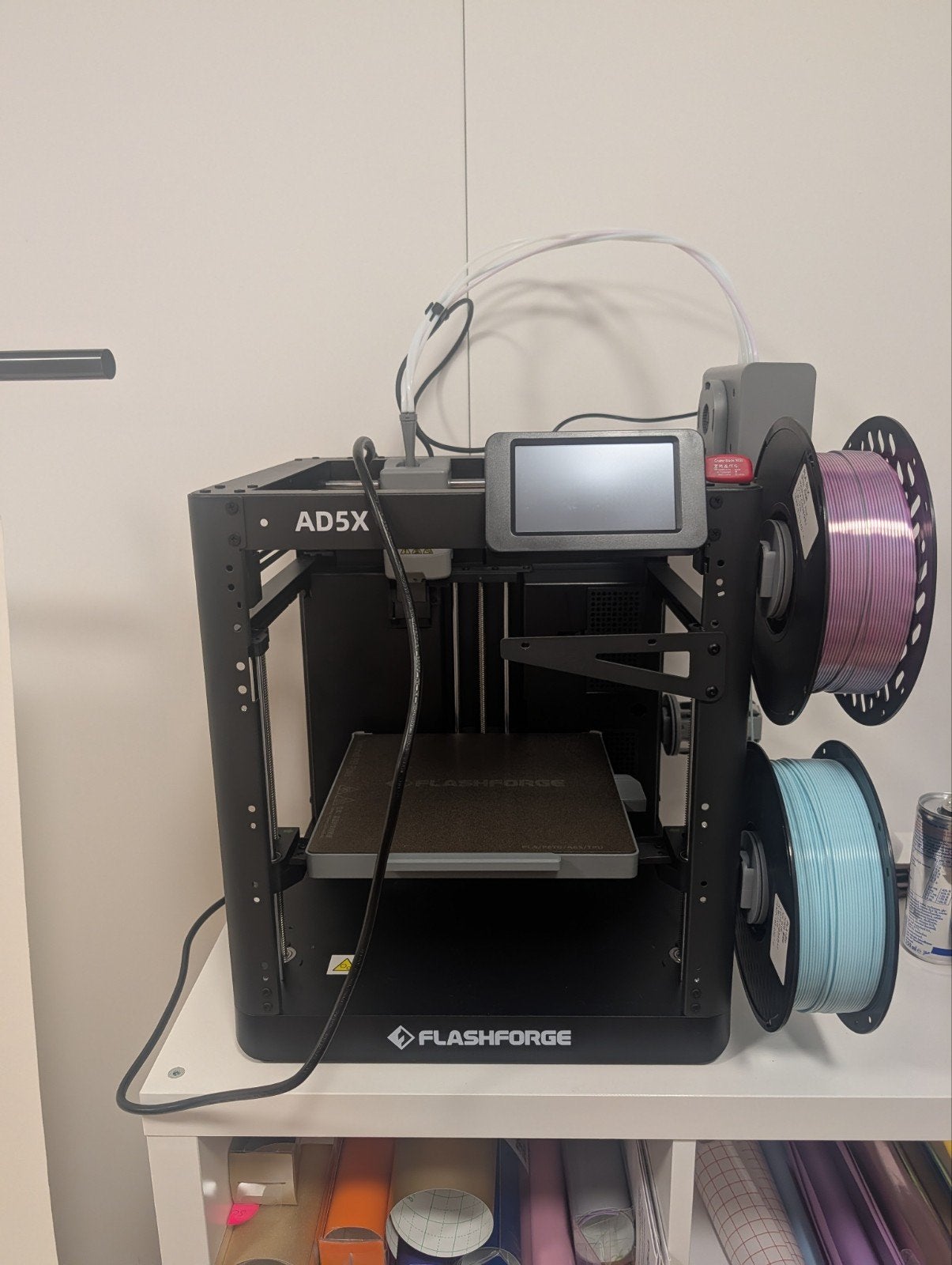 Flashforge AD5X 3D printer - Slechts 8 uur gebruikt!, Computers en Software, 3D Printers, Ingebouwde Wi-Fi, Flashforge, Ophalen of Verzenden