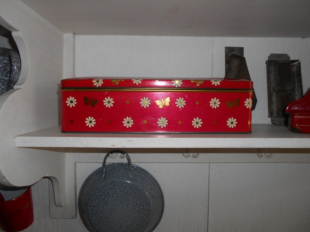 Arks ontbijtkoek blik, Verzamelen, Ophalen of Verzenden, Gebruikt, Koek(jes), Overige merken