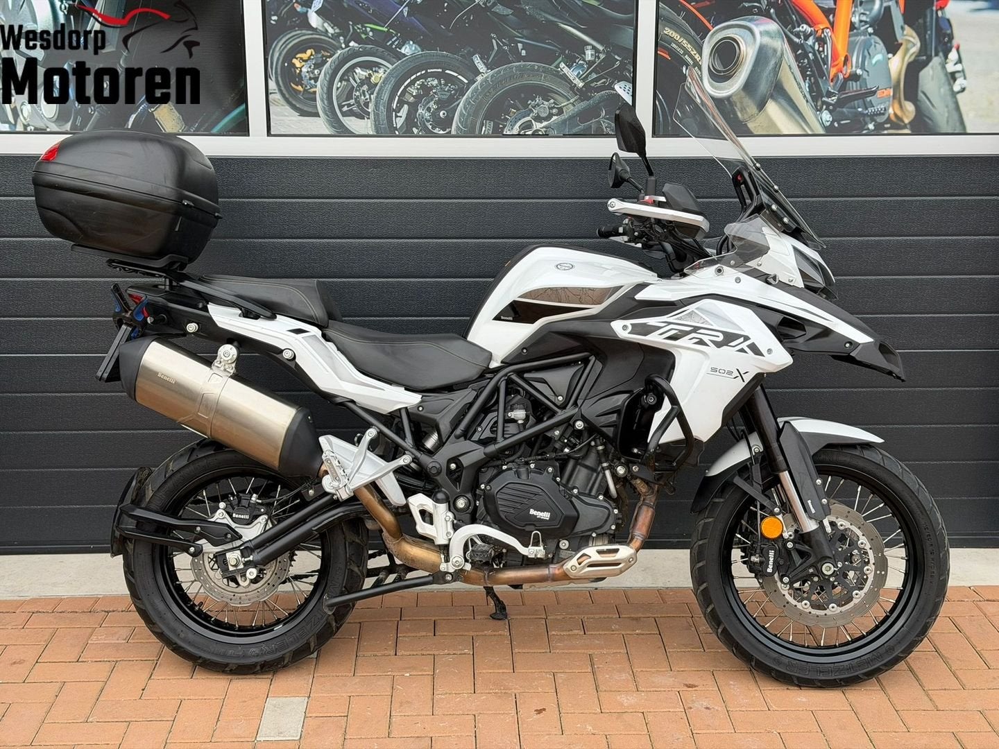 BENELLI TRK 502 X A2 Geschikt Weinig KM Complete Moto TRK502, 2 cilinders, 499 cc, Bedrijf, Onbekend