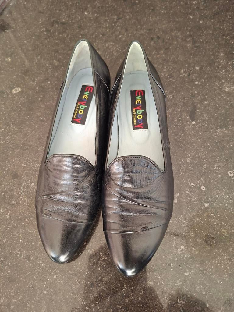 Zwarte dames instappers, Kleding | Dames, Schoenen, Ophalen, Everybody, Zo goed als nieuw, Instappers