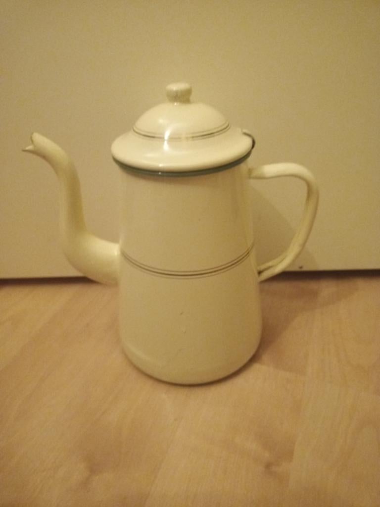 Vintage emaille koffiekan, Ophalen of Verzenden