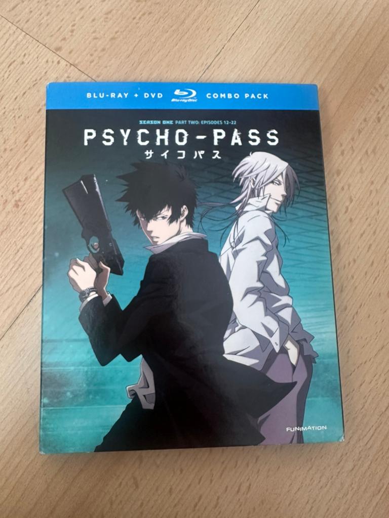Psycho Pass Anime Bluray Compleet!, Ophalen of Verzenden, Zo goed als nieuw