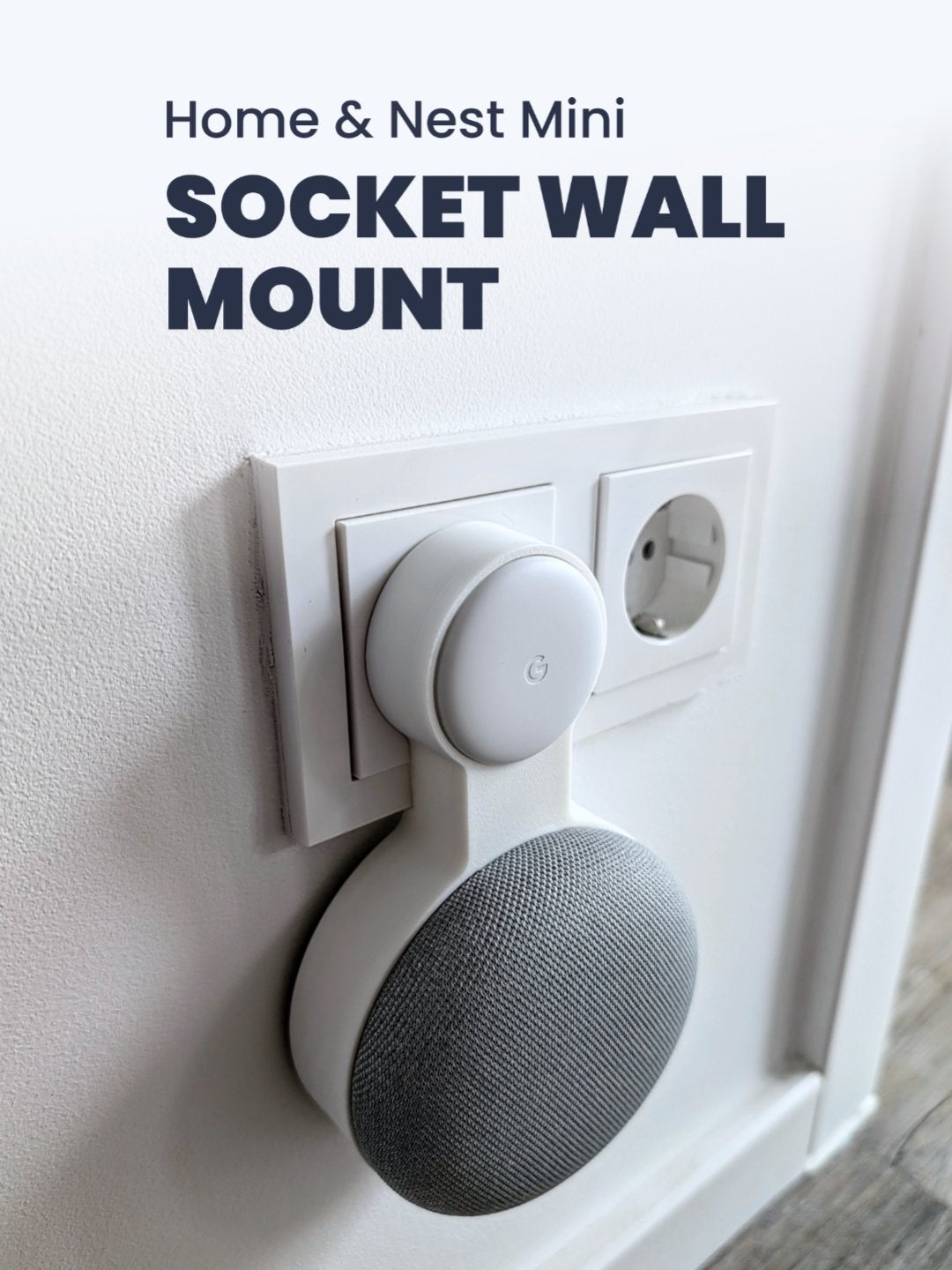 Google Home / Nest Mini Houder - Wit of Zwart, Ophalen of Verzenden, Nieuw