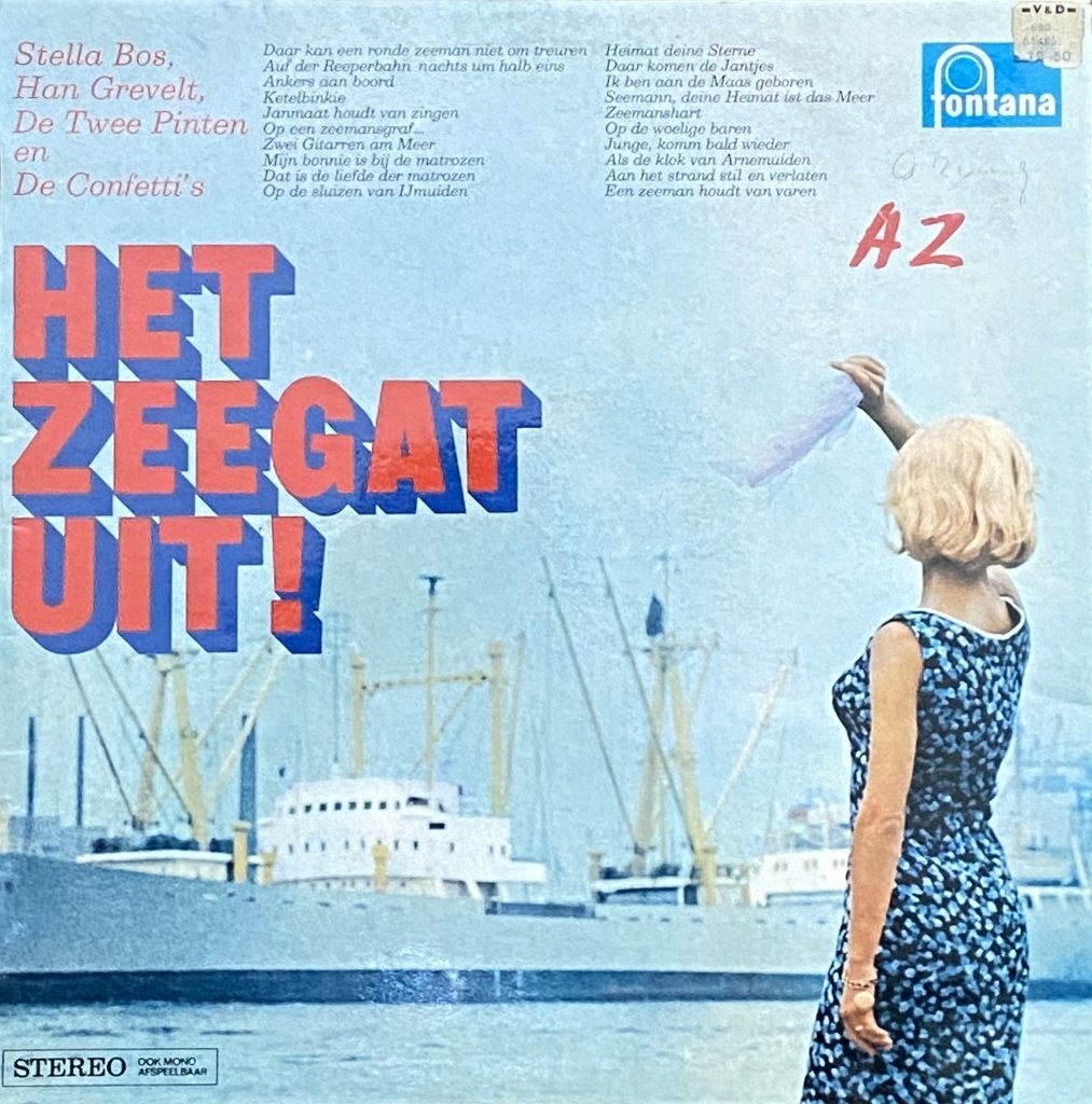 Het Zeegat Uit ! @1965 ?, Gebruikt, Ophalen of Verzenden, Levenslied of Smartlap, 12 inch