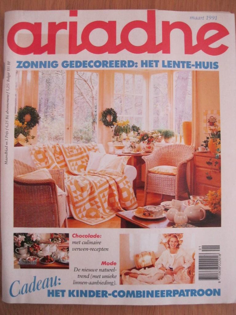 Ariadne breien, haken, borduren, Verzenden, Zo goed als nieuw, Breien, Patroon of Boek