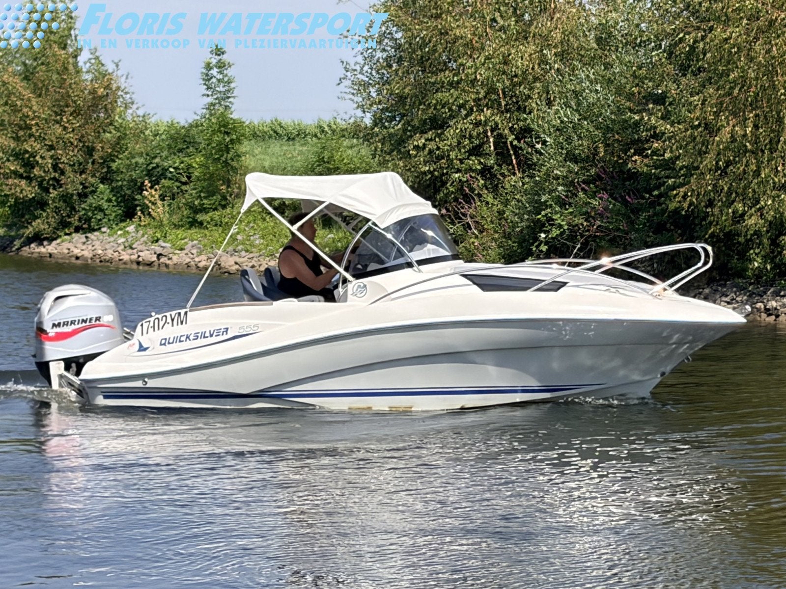 Quicksilver Activ 555, Gebruikt, Binnenboordmotor, Overige materialen, 6 m