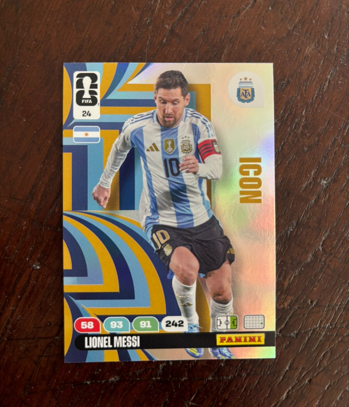 Lionel Messi Panini Adrenalyn ICON, Verzenden, Nieuw, Plaatje