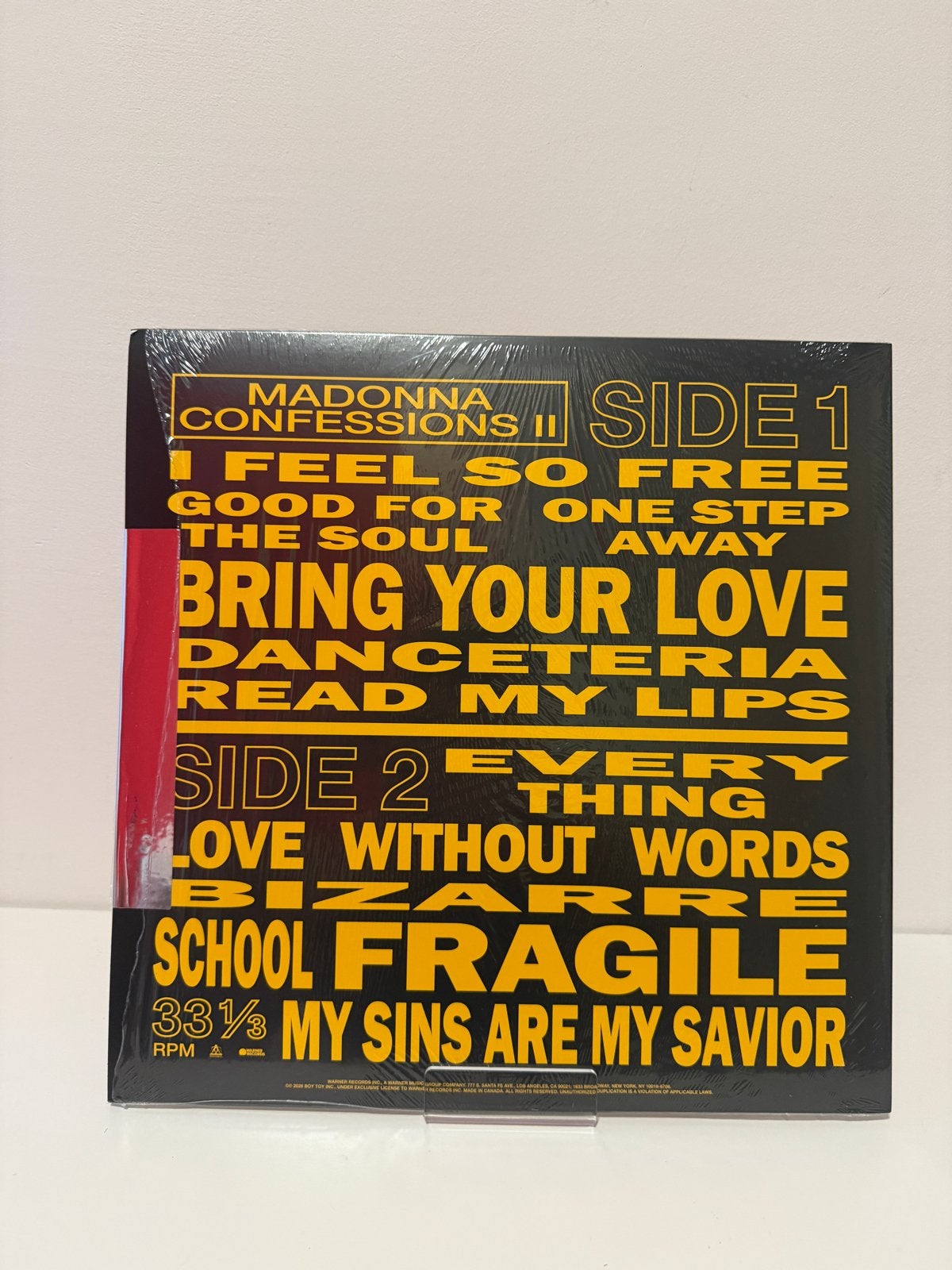 Madonna – CONFESSIONS II Spotify Fans First Milky Clear Viny, LP, Pop, Colored vinyl, Ophalen of Verzenden