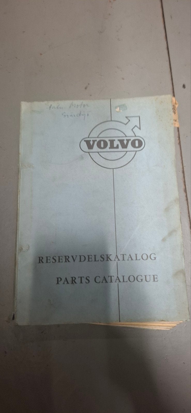 Volvo L495 Onderdelenboek - Parts Catalogue, Ophalen of Verzenden, Gelezen, Volvo, Volvo