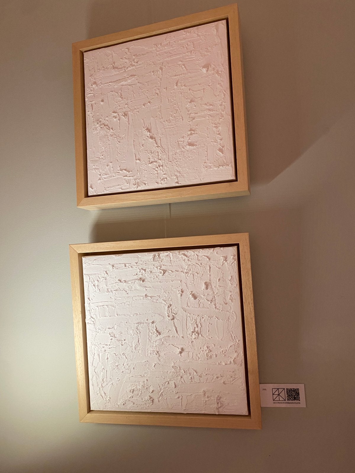 originele schilderijen in houten baklijst hk living stijl, Antiek en Kunst, Ophalen